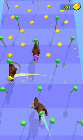  攀岩猴比赛3D