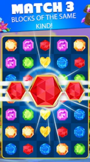 宝石匹配幻想游戏最新手机版JewelsMatch3v1.0.4