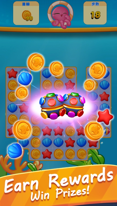 鱼粉碎消除安卓版手游下载