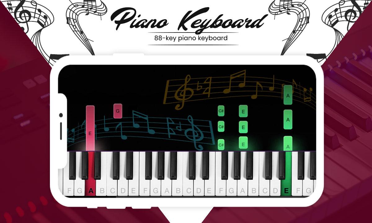 全钢琴键盘下载