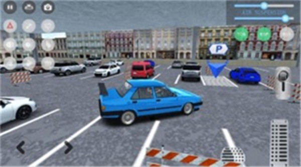停车场和驾驶模拟器