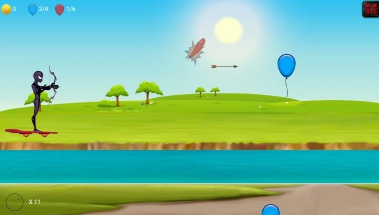 外星人弓箭和气球下载