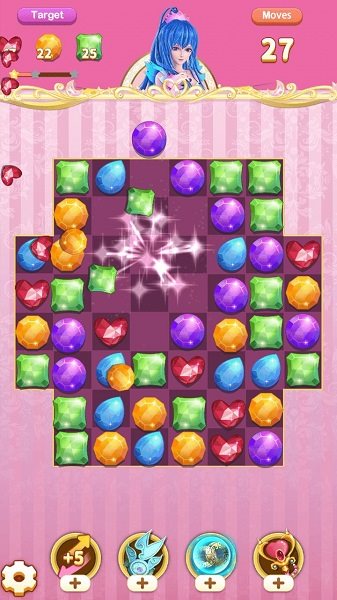 叶罗丽点点消消除游戏