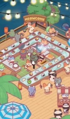 猫猫空闲餐厅小游戏免费