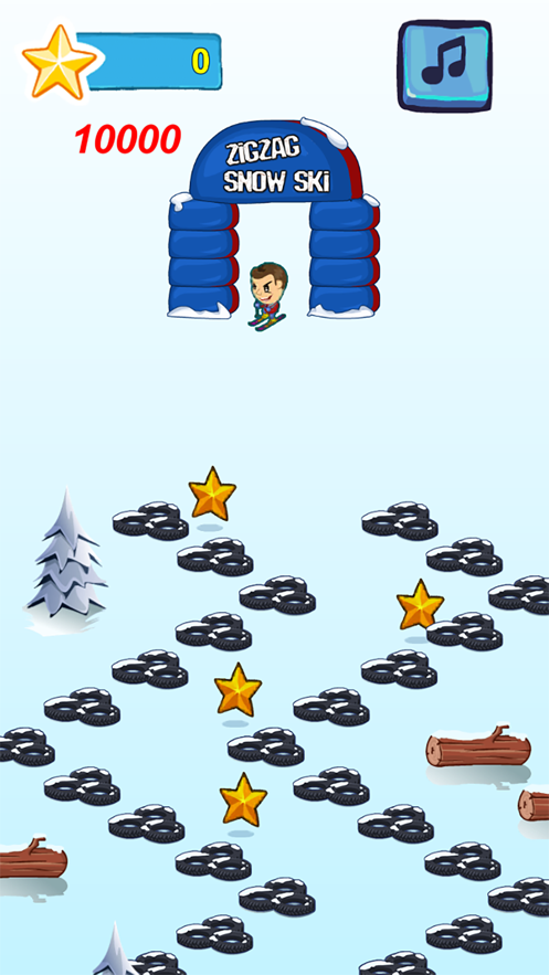 欢乐雪地竞速和谐版