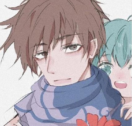 蔡文姬澜圣诞情侣头像图片